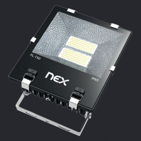 NEX Everest LED Flood light 150W AC 85-265V CRI83 4000K 110D IP65