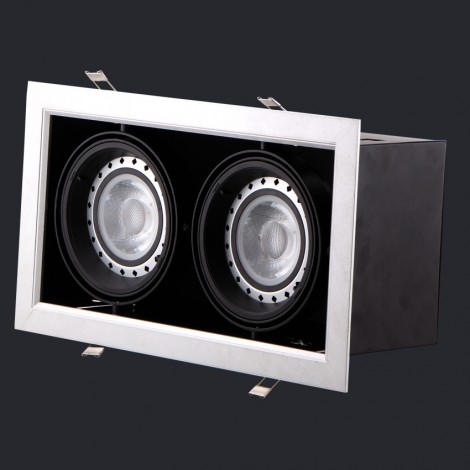 NEX Neolux LED Grille light 12W AC 100-240V/220-240V 50/60Hz CRI90 2700K 15D/30D