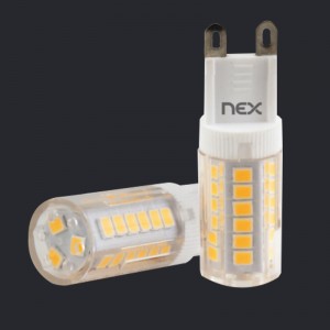 NEX Illumi LED Decorate G9 5W AC 220-240V CRI75 3000K 360D G9