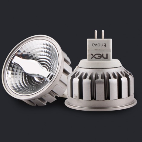 NEX Enova LED Spotlight 5W AC12V,AC220-240V 4000K CRI82 24D MR16/GU5.3 IP20