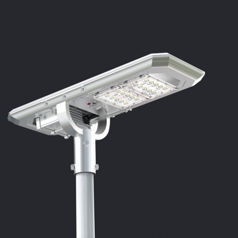 NEX SolarOne LED Solar Street light 12.5W CRI75 6500K 60x140D IP65