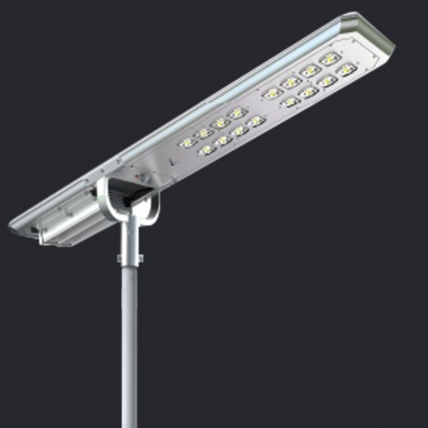 NEX SolarOne LED Solar Street light 50W CRI75 6500K 60x140D IP65