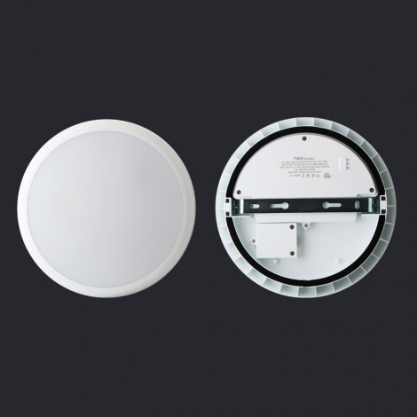 NEX Uniflex LED Ceiling light 12W AC200-240V Cut out 10" 5700K 120D (Circle)