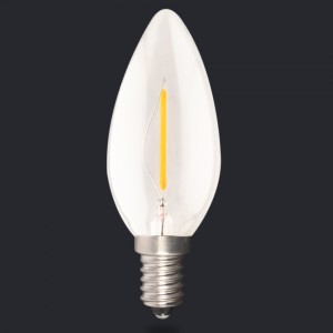 NEX Filamo LED Candle light 1W  AC220-240V 2700K 360D E14 