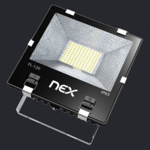 NEX Everest LED Flood light 120W AC 85-265V CRI83 3000K 110D IP65
