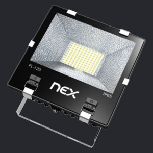 NEX Everest LED Flood light 120W AC 85-265V CRI83 4000K 110D IP65