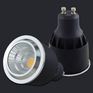 NEX Enova LED Spotlight 7W 650 lm AC170-250V 2700K 30D GU10 (Black)