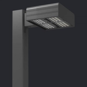 NEX Shoebox LED Street light 150W AC100-277V CRI75 4000K 110x150D IP65