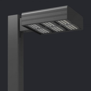 NEX Shoebox LED Street light 200W AC100-277V CRI75 5500K 110x150D IP65