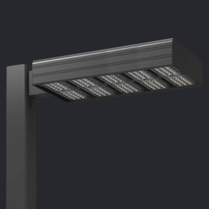 NEX Shoebox LED Street light 400W AC100-277V CRI75 5500K 110x150D IP65