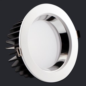 NEX Neolux DLD LED Down light 32W AC220-240V Cut out 6" 2700K 84D DIM Housing White